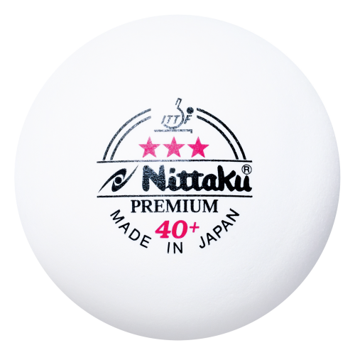 Nittaku Tafeltennisballen "Premium 40+"