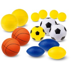 Sport-Thieme PU-Schuimstofballen-Set "Team"