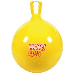 Ledraplastic Huppelbal "Hop" ø 45 cm, Geel