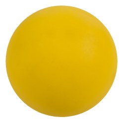 WV Gymnastiekbal van rubber Geel, ø 19 cm, 420 g