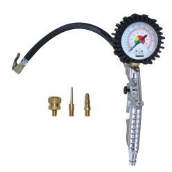 Drukpistool met manometerindicatie