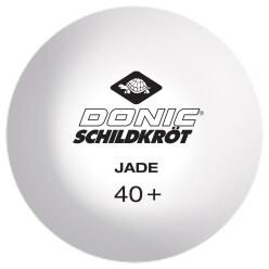 Donic® Schildkröt Tafeltennisballen "Jade" Witte balletjes