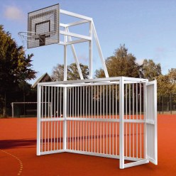 Sport-Thieme Basketbalinstallatie voor stationair street soccer-court