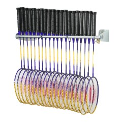 Ophangbeugel voor badmintonrackets