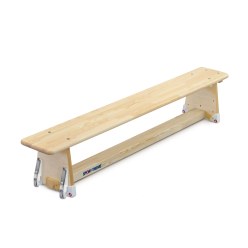 Sport-Thieme Turnbank "Original" 2 m, Met transportwielen