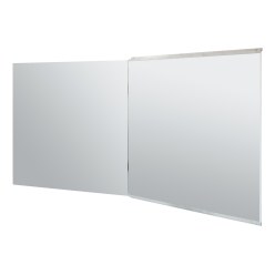 Samenklapbare spiegel voor wandmontage