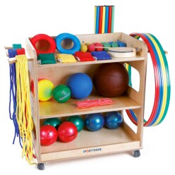 Sport-Thieme Sportartikelen opberging Wagen incl. inhoud