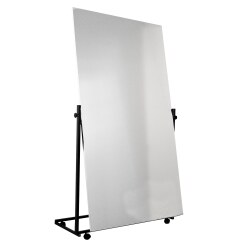 Seco Sign Verplaatsbare Correctie-Foliespiegel 200x150 cm, 1-delig, draaibaar spiegeloppervlak
