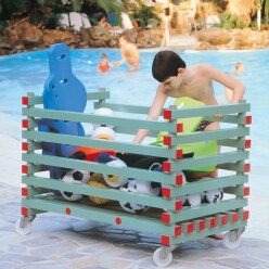 REA® Kunststof Materiaalwagen Open model