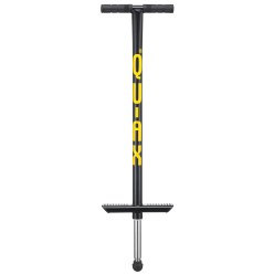 Qu-Ax Pogo-Stick Zwart, L: 102 cm, 50-80 kg
