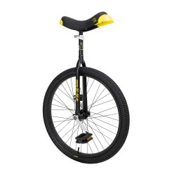 Qu-Ax Outdoor-Eénwieler "Luxus" 24 inch wiel (ø 61 cm), zwart kader