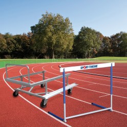 Sport-Thieme® trainingshorden- en transportwagen-set