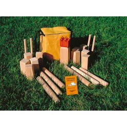 Origineel Viking schaakspel "Kubb"