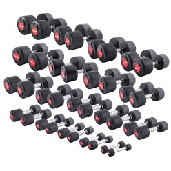 Sport-Thieme Compacte Halters Set  - Rubber
