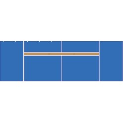 Sport-Thieme® set valbeveiligingsmatten