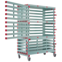 REA Kunststof  materiaalwagen