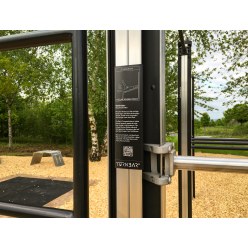 Turnbar Informatiebord voor Outdoor Fitness stationen van Turnbar