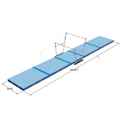 Spieth® Mattenset "Ongelijke leggers"