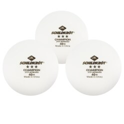 Schildkröt® Tafeltennisballen "3-Star Champion"