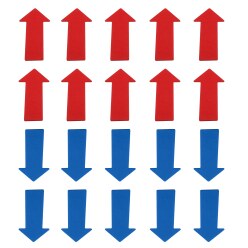Sport-Thieme Bodemrmarkeerset "pijlen"