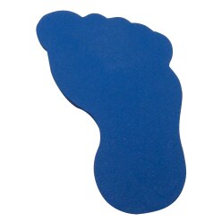 Sport-Thieme Bodemmarkering Blauw, Voet, 20 cm