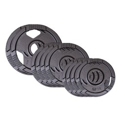 Sport-Thieme® gitijzeren Wedstrijdgewichtsschijvenset, 50 kg