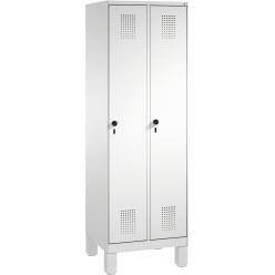 C+P Garderobekast/locker "S 3000 Evolo", vakbreedte 30 cm, met poten