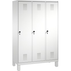 C+P Garderobekast/locker "S 3000 Evolo", vakbreedte 40 cm, met poten