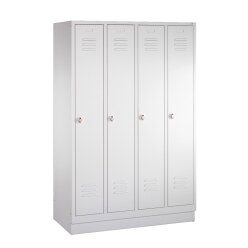 Garderobekast  "S 2000 Classic" met 100 mm hoge sokkel