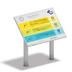 Playparc Informatiebord voor Calisthenics-Station "Allround-Plus"