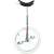 OnlyOne Eenwieler "Indoor" 16 inch wiel (ø 41 cm), wit kader