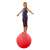 Evenwichtsbal / Loopbal ø ca. 60 cm, 12 kg, Neon rood
